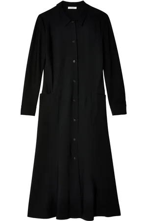 The Row Myra silk shirtdress