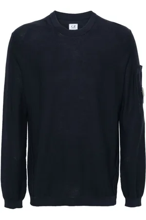 C.P. Company Lens-detail cotton jumper