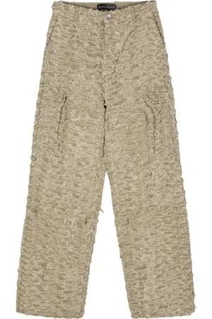 Who Decides War Husk wide-leg trousers