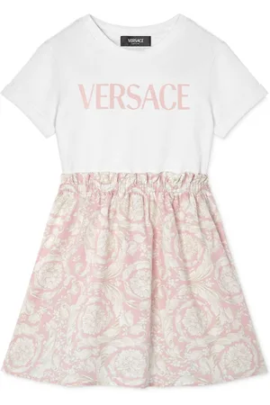 VERSACE Barocco-print T-Shirt dress