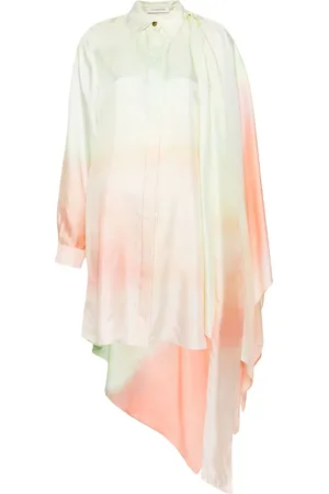 ZIMMERMANN Natura Scarf silk shirt