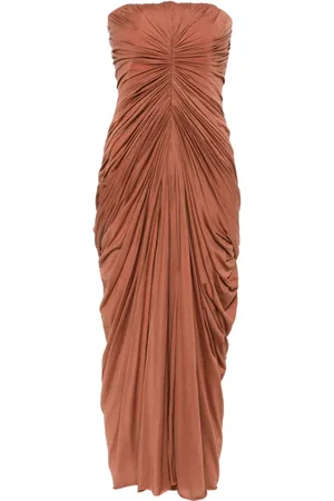 Rick Owens Radiance bustier midi dress