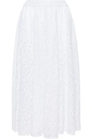 Michael Kors Lace-overlay skirt