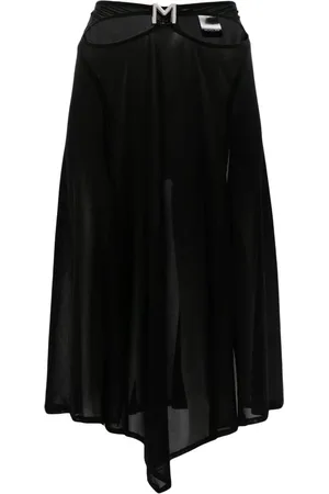 MUGLER M cut-out midi skirt