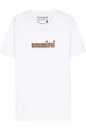 Maharishi Tiger Fur Calligraphy cotton T-shirt