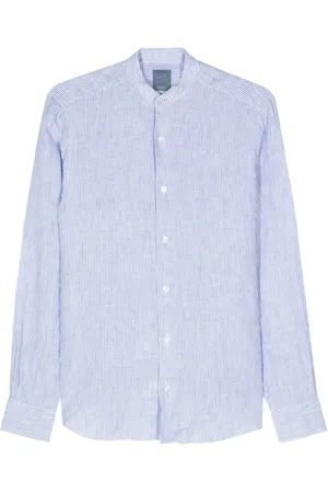 BARBA Striped linen shirt