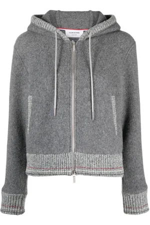 Thom Browne Fleece zipped-up cardigan