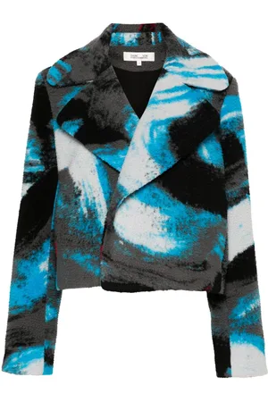 Diane von Furstenberg Ruthina fleece jacket