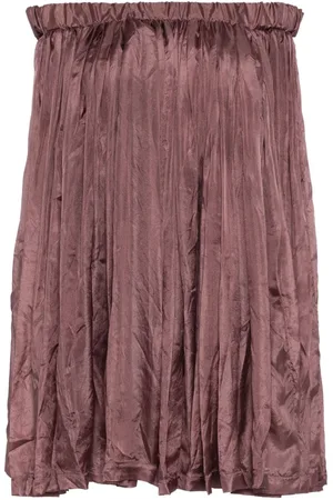 Rick Owens Pleated silk dress