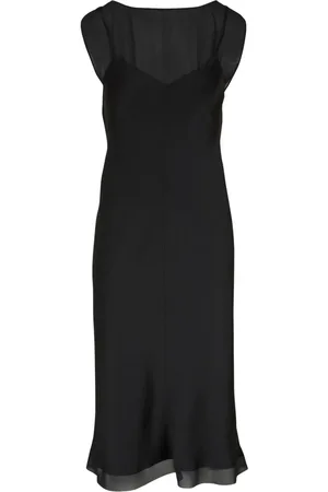 Vince Layered-effect chiffon dress