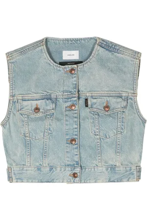 haikure Judy cropped denim vest
