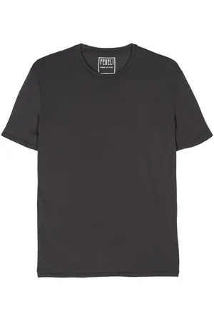 FEDELI Short-sleeve cotton T-shirt