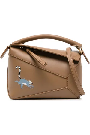 Loewe X Suna Fujita mini Lemur Puzzle tote bag