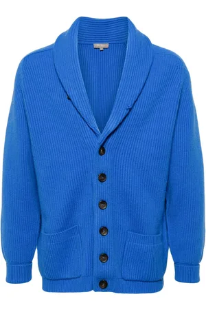 N.PEAL Kensington ribbed-knit cardigan