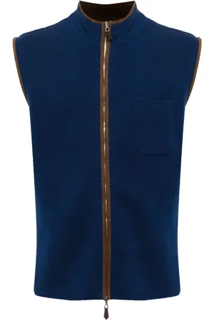 N.PEAL Shaftsbury organic cashmere gilet