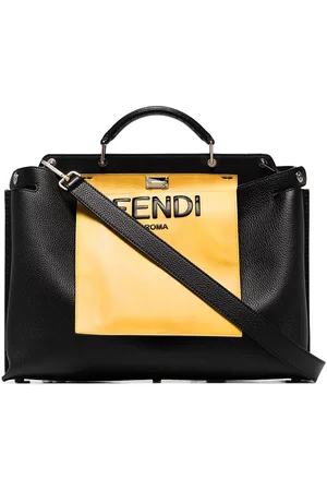 Fendi Two-tone Peekaboo tote bag