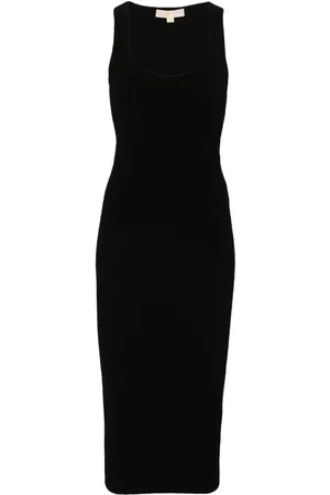 Michael Kors Cut-out ribbed dress