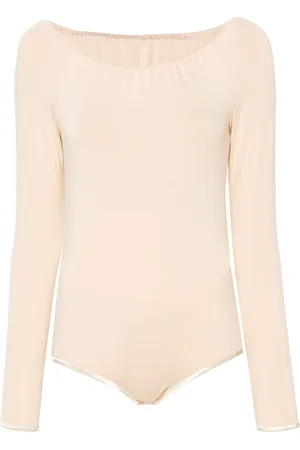 Ioana Ciolacu Off-shoulder long-sleeve bodysuit