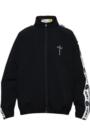 SAINT MXXXXXX Logo-strap jacket