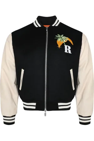 Rhude Logo-embroidered bomber jacket
