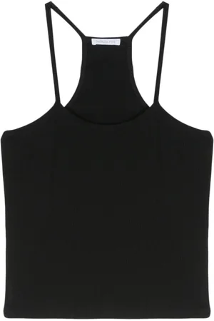 Patrizia Pepe Racerback ribbed tank top