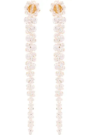 Simone Rocha Crystal-embellished dangle earrings