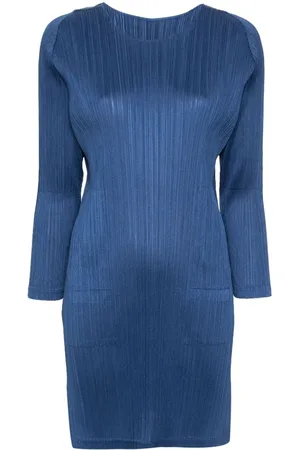 PLEATS PLEASE ISSEY MIYAKE January pleated dress