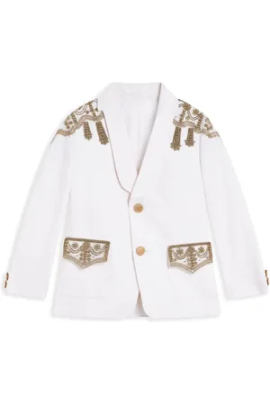 Maison Ava Luke embroidered-motif blazer