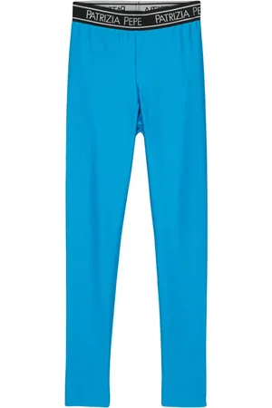 Patrizia Pepe Logo-waistband leggings