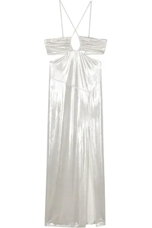 Patrizia Pepe Laminated midi dress