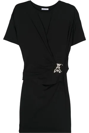 Patrizia Pepe Draped T-shirt mini dress