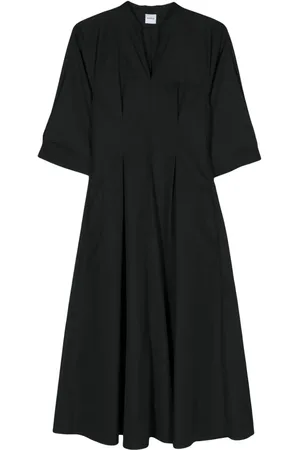 Aspesi Poplin flared maxi dress