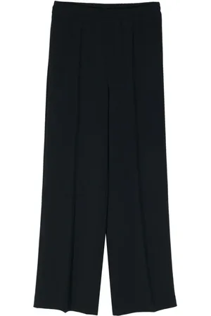 Aspesi Straight-leg crepe trousers