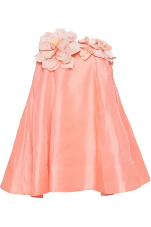 ZIMMERMANN Natura strapless mini dress