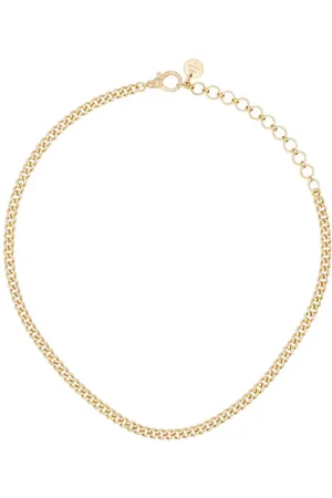 Shay 18kt yellow Baby Link pavé diamond choker