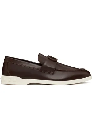 VALENTINO GARAVANI Leisure Flows leather loafers