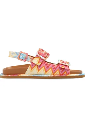 Missoni Open toe leather sandals