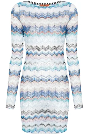 Missoni Zigzag crochet beach dress