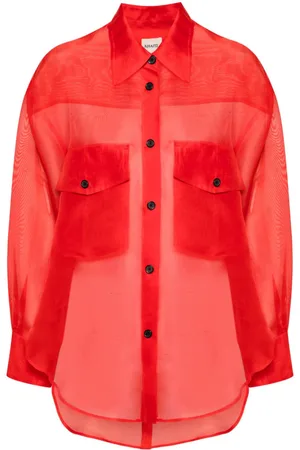 Khaite Mahmet silk shirt