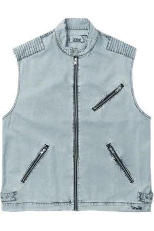 Izzue Zip-up denim gilet