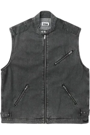Izzue Zip-up denim gilet
