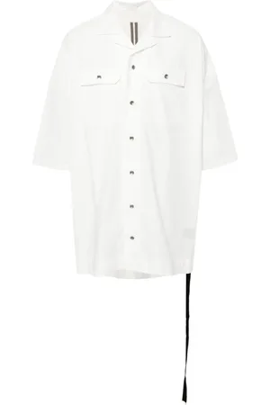 Rick Owens Magnum Tommy cotton long shirt