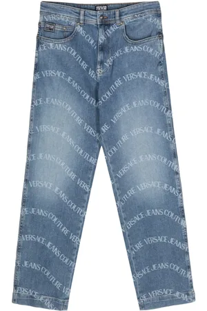 VERSACE Logowave regular jeans