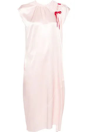 Simone Rocha Bow-detail satin dress