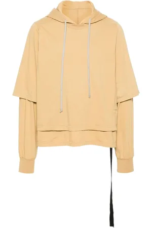 Rick Owens Hustler cotton hoodie