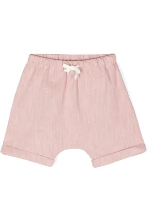 Zhoe & Tobiah Drawstring-waistband smart shorts
