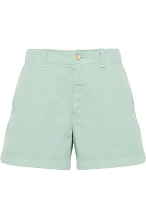 Ralph Lauren Logo-embroidered cotton shorts
