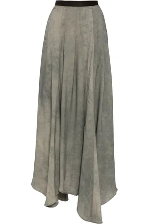 ZIGGY CHEN Distressed-effect skirt