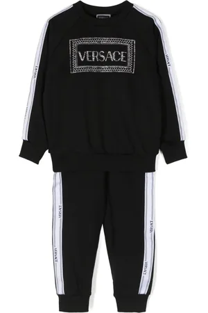 VERSACE Logo-print tracksuit set