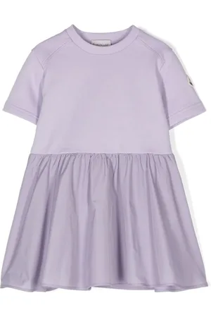 Moncler Logo-appliqué mini dress